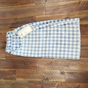 NWT - VINTAGE Palmetto's denim skirt